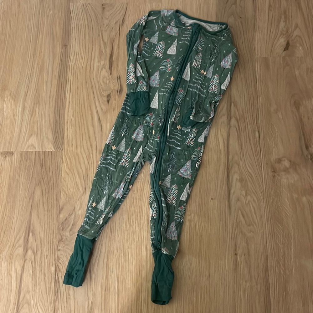 Little Sleepies Christmas zippies